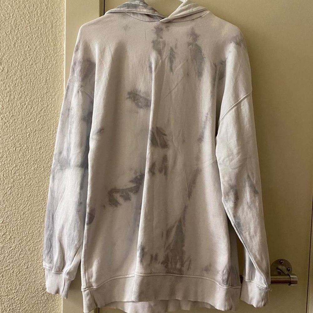 ZARA OVERSIZED TIE DYE HOODIE